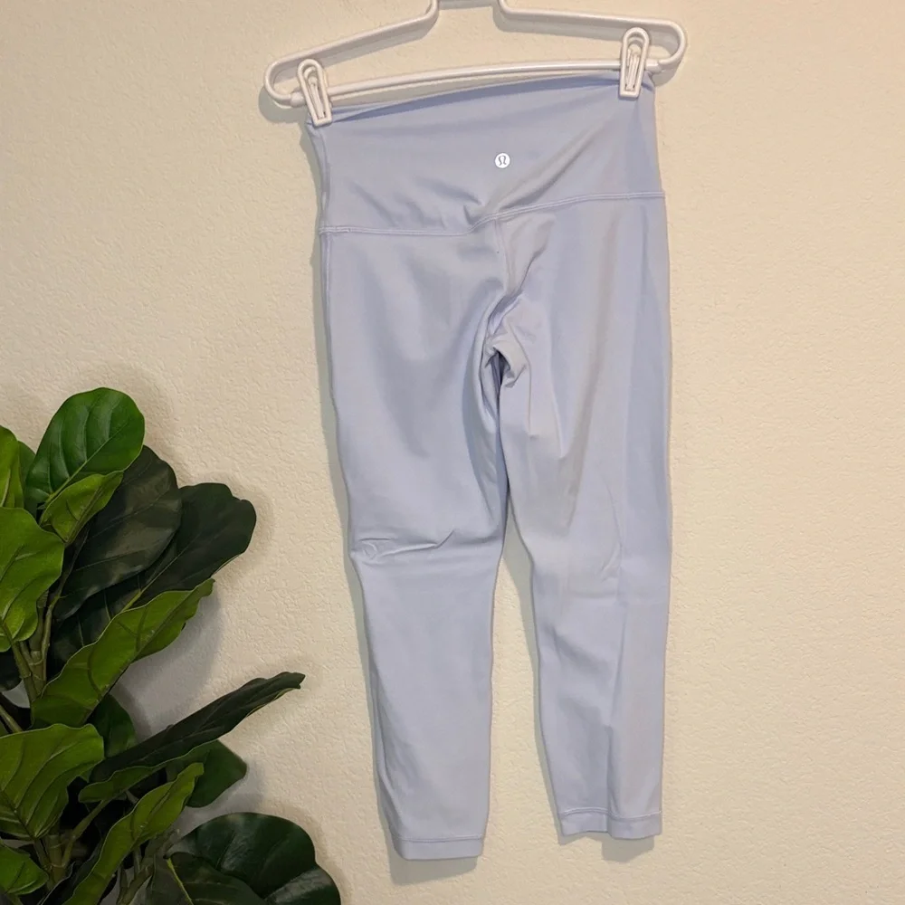 lululemon athletica Lilac/light purple capri Leggings